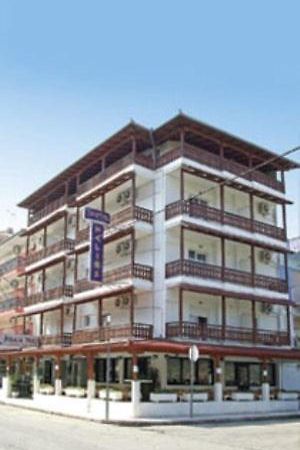 Hotel Helios Paralía Buitenkant foto