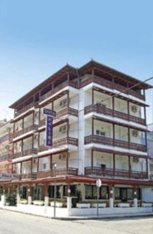 Hotel Helios Paralía Buitenkant foto
